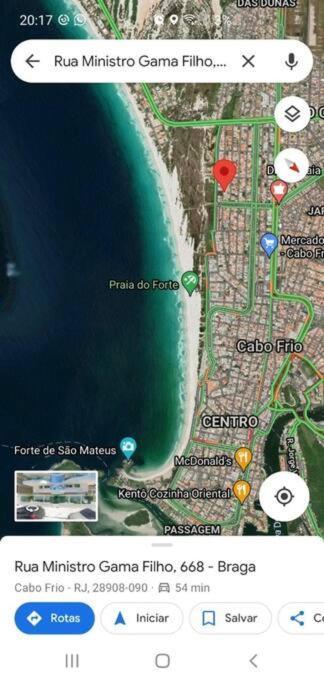 Lindíssimo apartamento, ar condic, 7 min da praia! Apartamento Cabo Frío Exterior foto